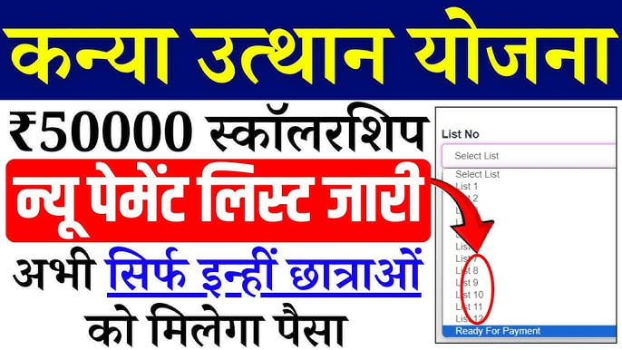Kanya Utthan Yojana Status कन्या उत्थान योजना स्टेटस 2024 1 Kanya Utthan Yojana